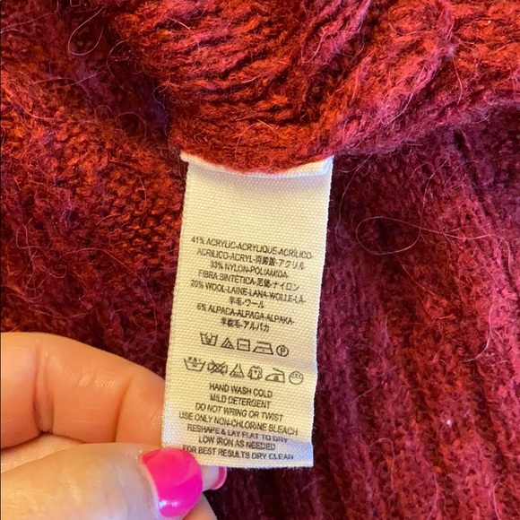 Free People Distressed Cable Knit Sweater - Picture 7 of 7